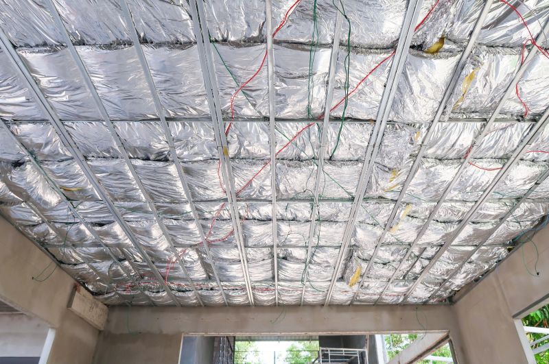 Ceiling Insulation Installation detail