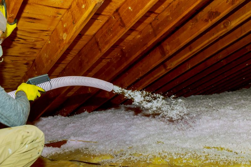 Fiberglass Insulation Blowing detail