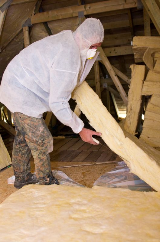 Fiberglass Insulation Blowing detail